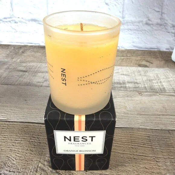 Nest Fragrances Orange Blossom Candle Scented Votive 2.4 oz Floral Citrus GIFT - Picture 5 of 10